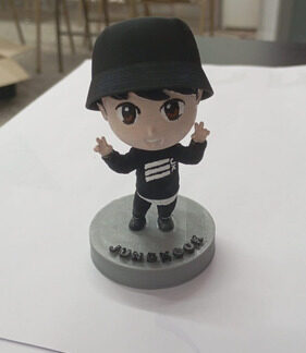 Estrella De K-pop: Jong Kook Chibi En 3d