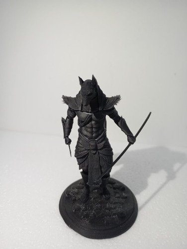 Dios Egipcio De La Muerte: Anubis En 3d