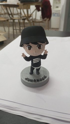 Estrella De K-pop: Jong Kook Chibi En 3d